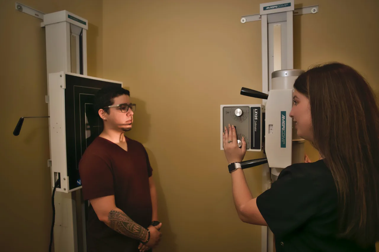Chiropractic x-ray imaging at Mattia Spinal Care & Rehab Center in Orlando